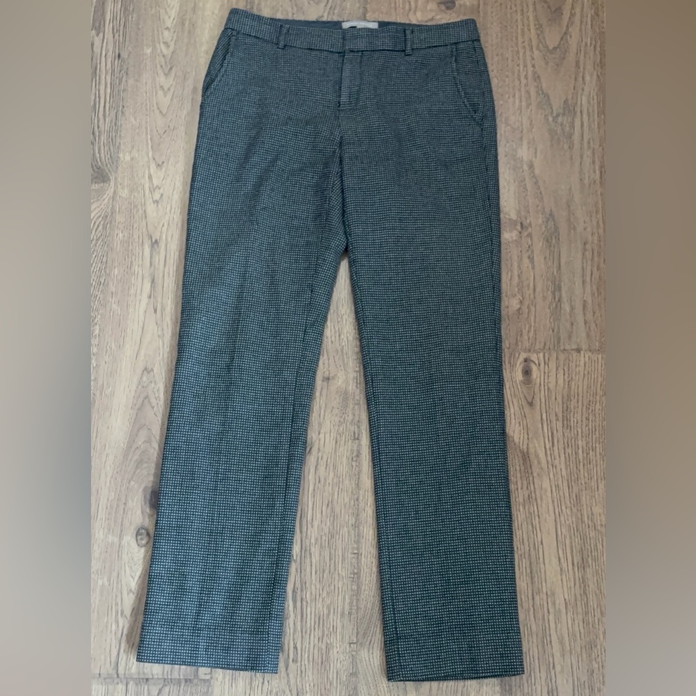 Banana Republic women’s straight leg Dress ‘City Pant’ in Grey Sky